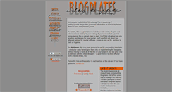 Desktop Screenshot of blogplates.net